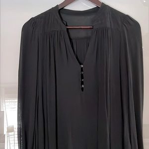 ZARA BLACK MIDI DRESS